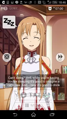 Wake Me Up Asuna android App screenshot 0