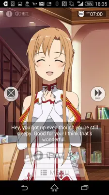 Wake Me Up Asuna android App screenshot 2